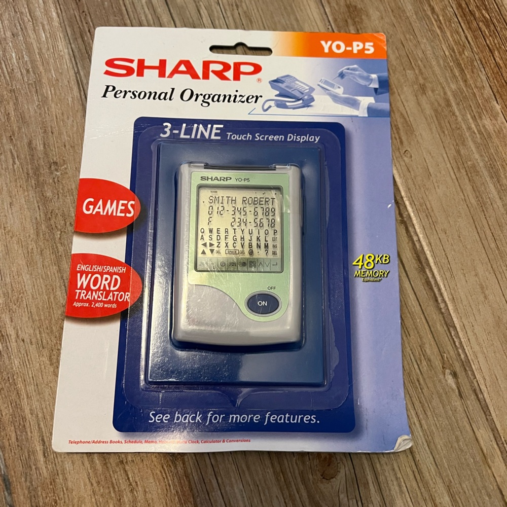 New Sharp YO-P5 Personal Organizer
